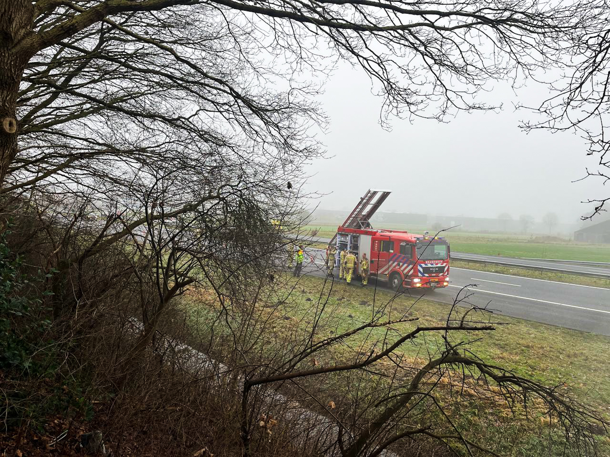 branda282 Brand in vleermuizengrot snel geblust