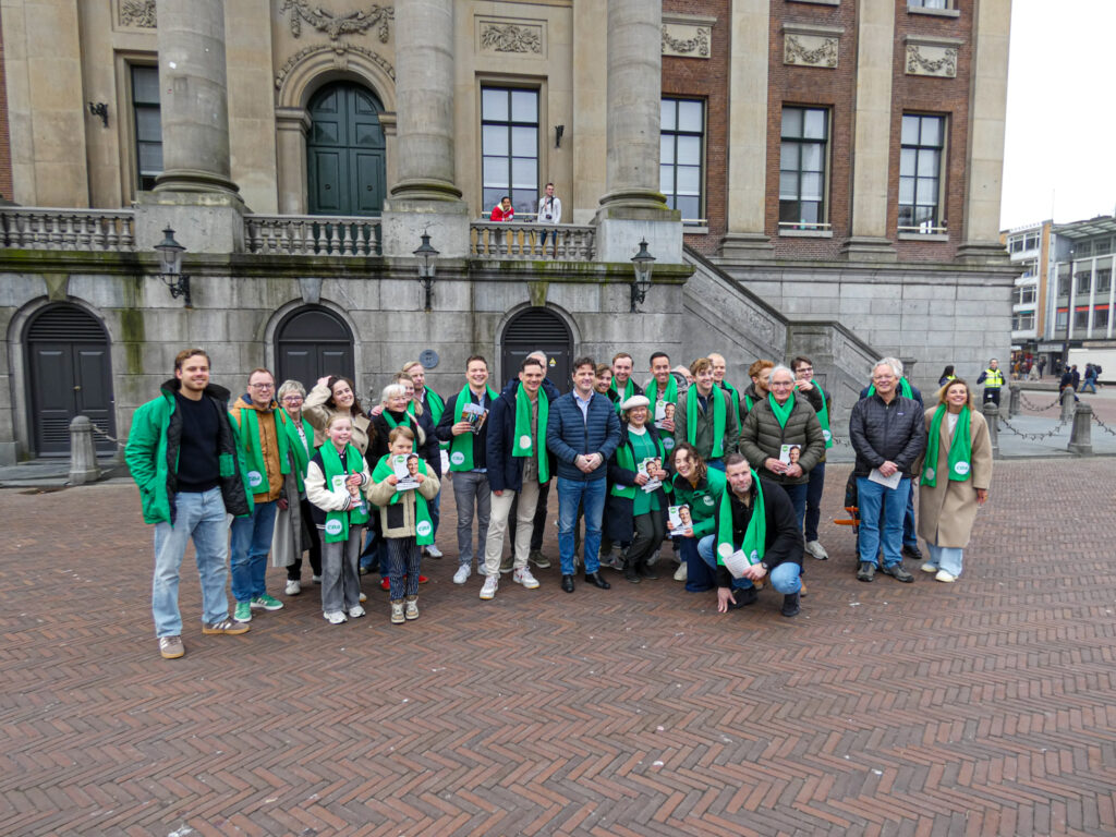 2030520-1024x768 Politieke drukte op de Grote Markt in Groningen
