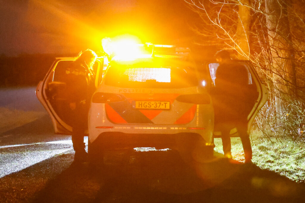 208A5160-1024x683 Auto belandt in sloot na gemiste bocht bij Eursinge, bestuurder aangehouden voor rijden onder invloed