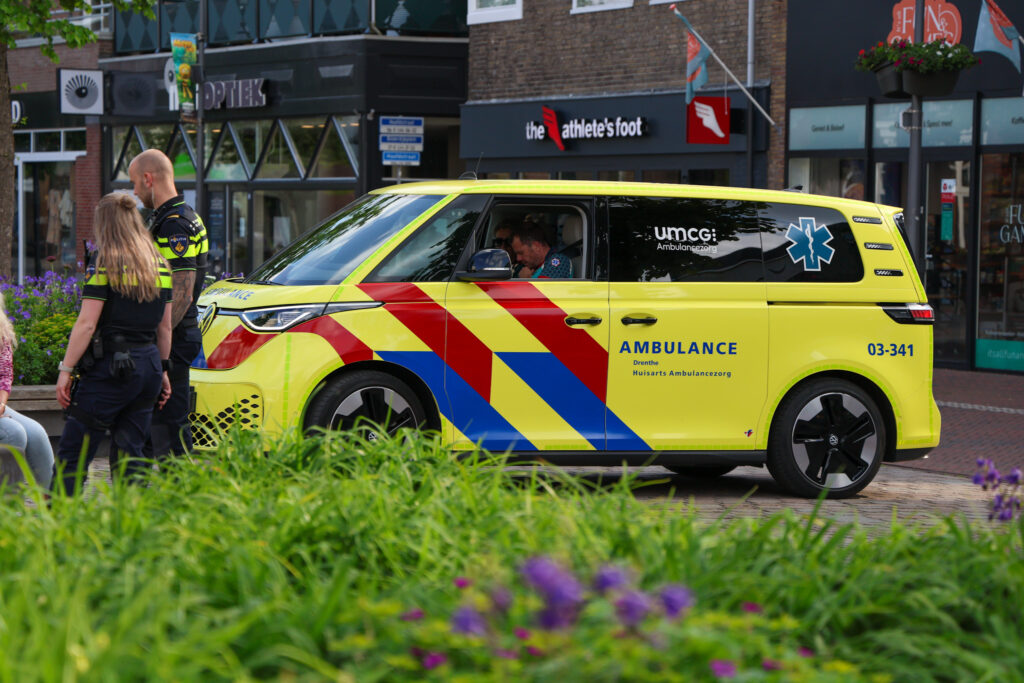 208A7229-1024x683 Voetganger en fatbike raken elkaar op Hoofdstraat in Hoogeveen.